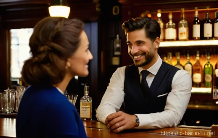 바텐더의 필수 교육 과정 - A beautifully crafted, vibrant cocktail presented in an elegant coupe glass on a gleaming, dark wood...